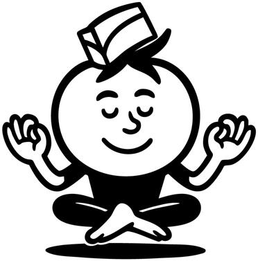 Condi Mascot Condi brand mascot in a yoga pose, representing gut health, mindfulness, and the New Luxury of functional food.